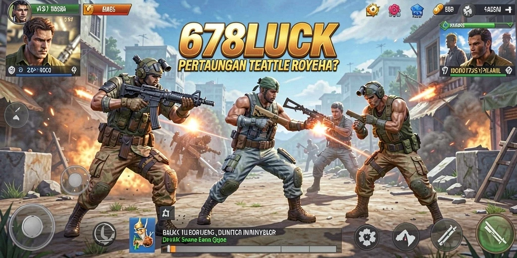 Tangkap momen seru dalam pertempuran Battle Royale di 678LUCK.
