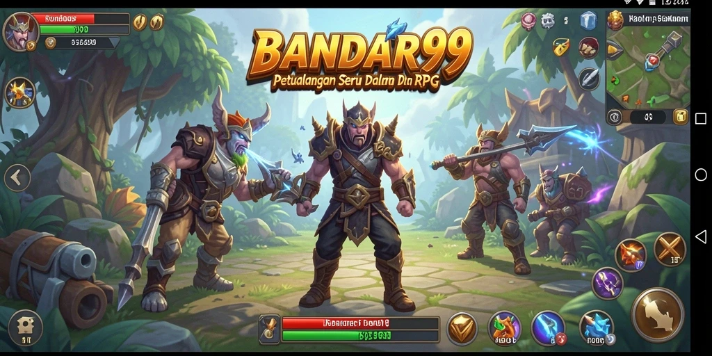 Tampilan gameplay seru di BANDAR99 dengan grafis menawan.