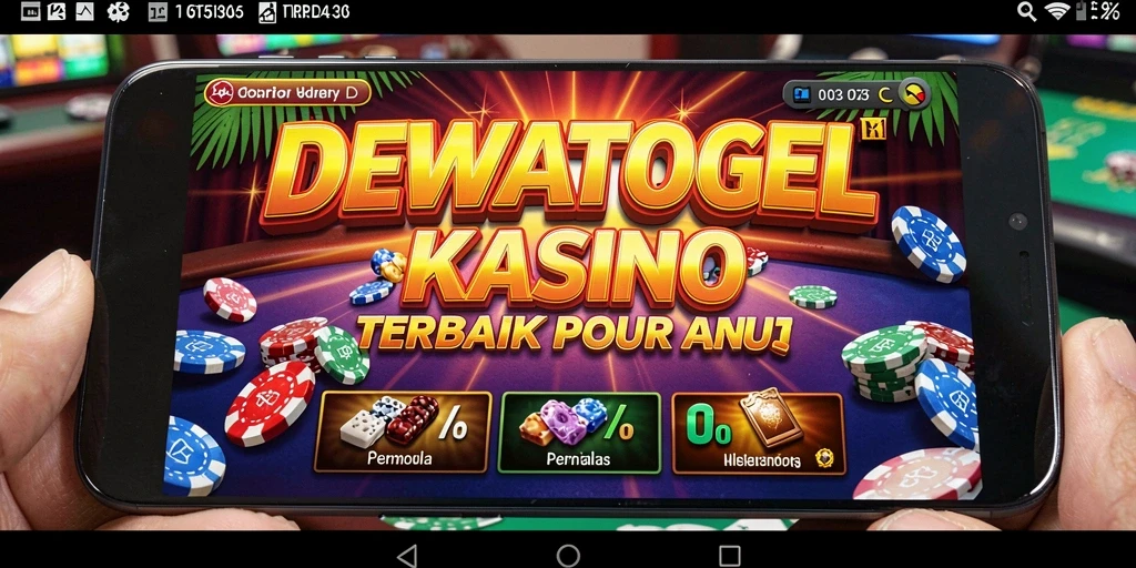 Tampilan gameplay mendebarkan dari aplikasi Kasino DEWATOGEL.