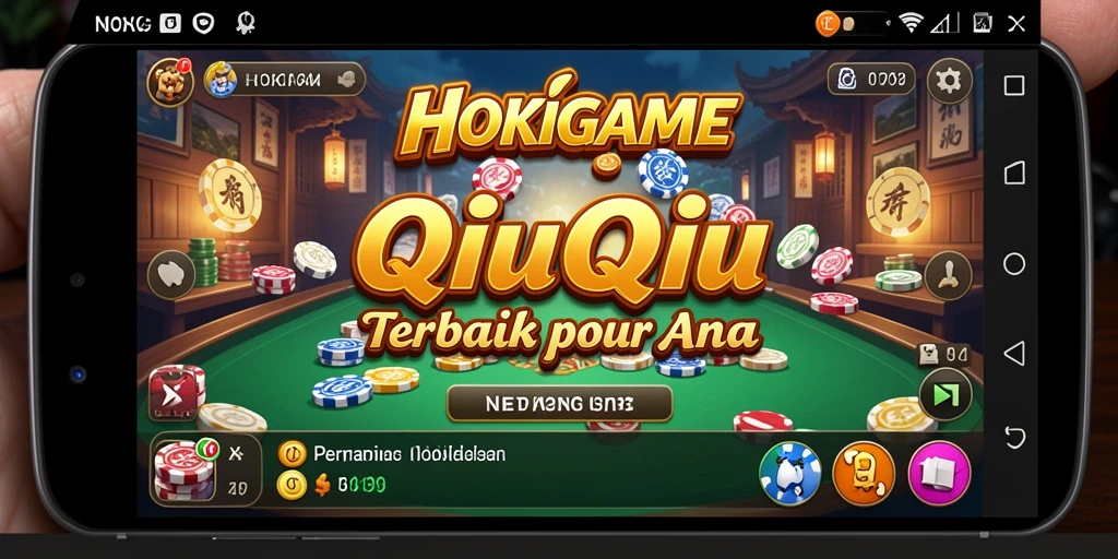Tampilan gameplay seru dalam HOKIGAME dengan teman-teman.