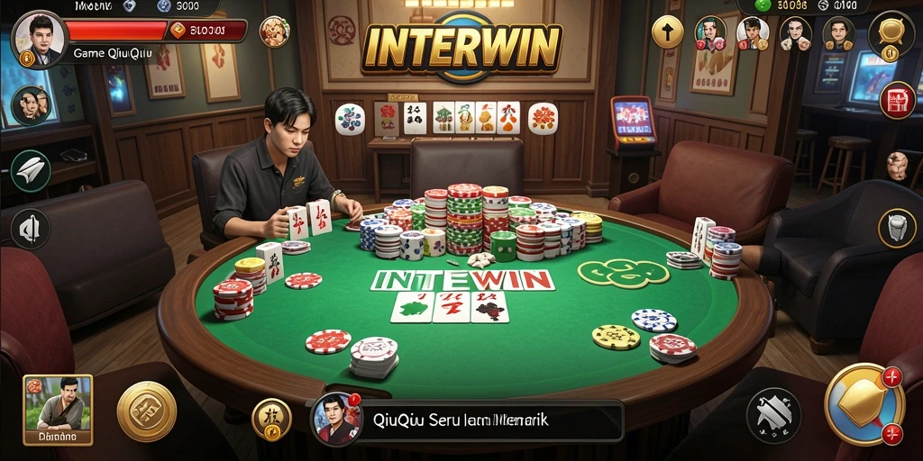 Gameplay seru QiuQiu di INTERWIN.