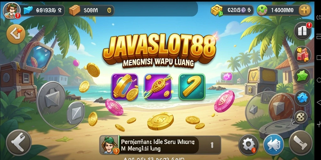 Tampilan menarik dari gameplay JAVASLOT88 yang mengasyikkan.
