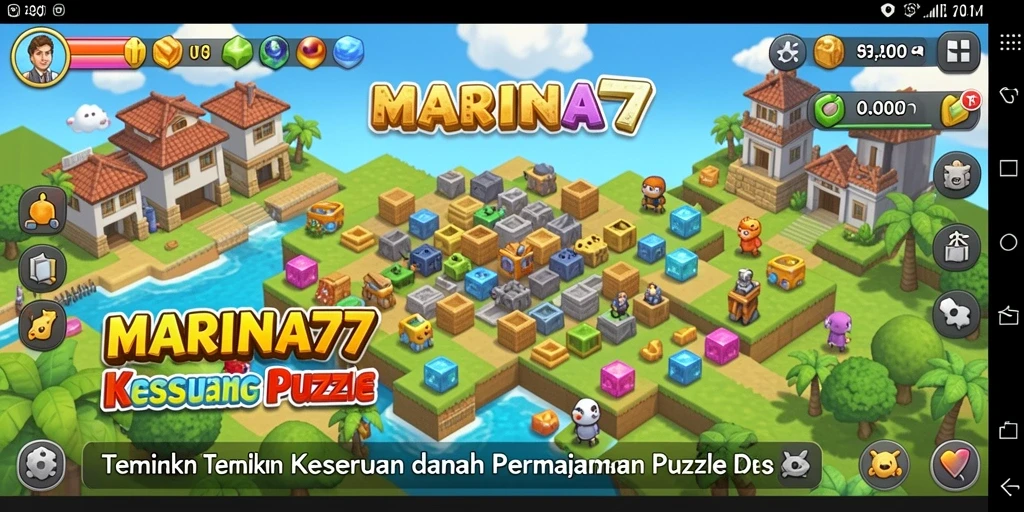 Tampilan gameplay MARINA77 yang menantang dan menyenangkan.