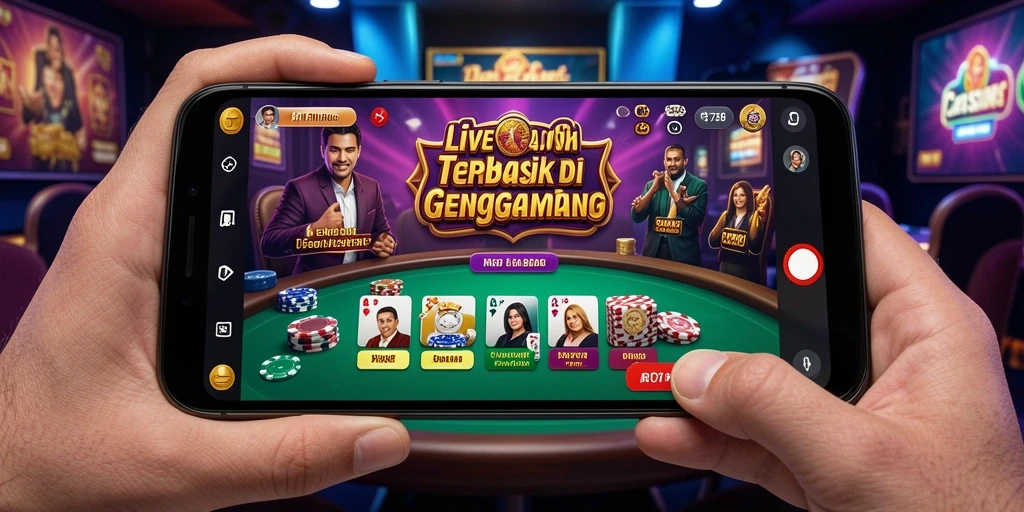 Gameplay menarik dari aplikasi Live Casino RR789 dengan dealer profesional.