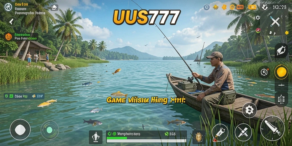 Tampilan gameplay Fishing UUS777 yang mendebarkan dan realistis.